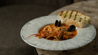 Качукко (суп с морепродуктами)